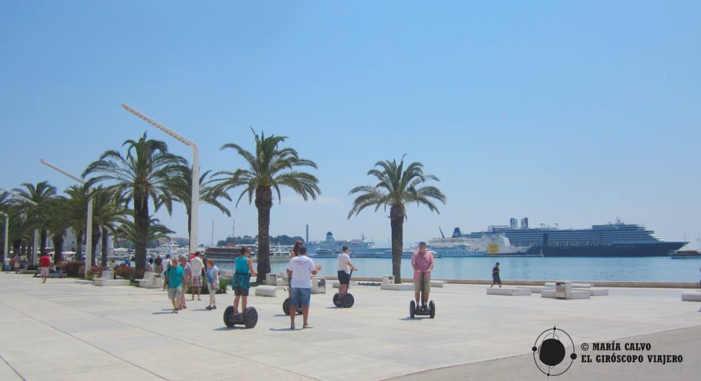 La magnifique promenade maritime de Split