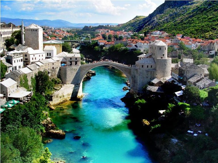 Splendide la ville de Mostar