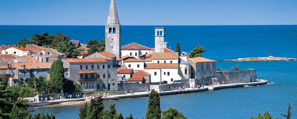 La beauté de la Vieille Ville de Porec